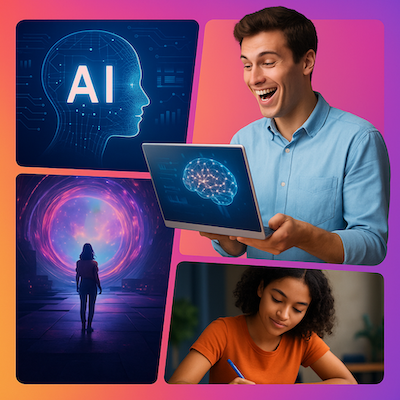 Másters online de SCRIVAI University con inteligencia artificial aplicada. Formación avanzada, retos reales desde el primer día y evolución profesional más allá del modelo tradicional universitario.